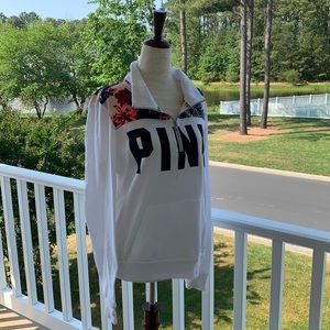 PINK Zip Up Pullover